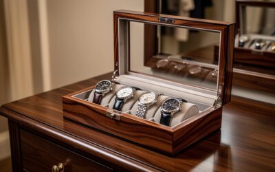Coffret montre homme : comment choisir le meilleur rangement pour vos précieuses montres